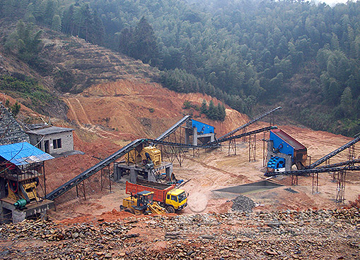 貴州高速公路石料生產(chǎn)基地