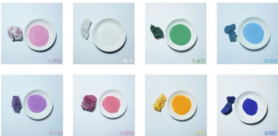 巖彩畫(huà)材料 巖彩畫(huà)材料